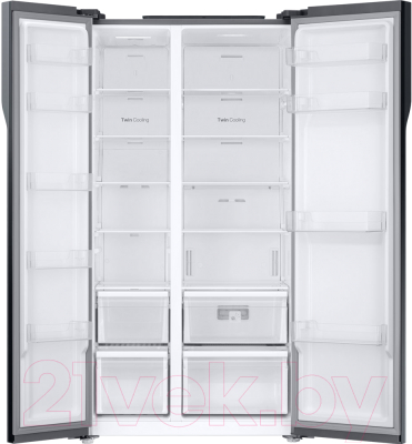 Холодильник с морозильником Samsung RS55K50A02C/WT