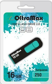 Usb flash накопитель Oltramax 16GB 250 / OM-16GB-250-Turquoise