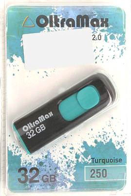 Usb flash накопитель Oltramax 32GB 250 / OM-32GB-250-Turquoise