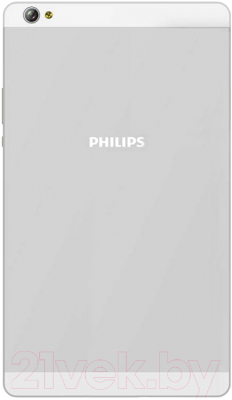 Планшет Philips E Line 16GB / TLE821L/51 (белый/серебристый)