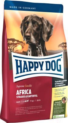 

Корм для собак Happy Dog, Supreme Sensible Africa Strauss & Kartoffel