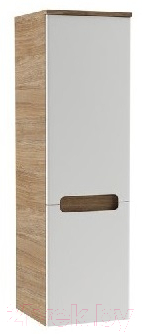 Шкаф-полупенал для ванной Ravak SB 350 CLASSIC L / X000000956 (капучино/белый)