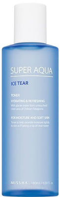 Набор косметики для лица Missha Super Aqua Ice Tear Set увлажняющий - Super Aqua Ice Tear Toner (180 мл)