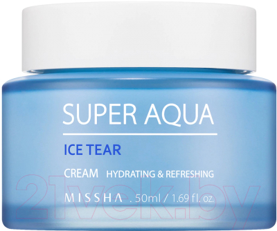 Набор косметики для лица Missha Super Aqua Ice Tear Set увлажняющий - Super Aqua Ice Tear Cream (50 мл)