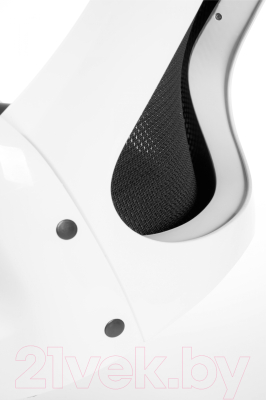 Кресло геймерское Norden Tesla White Black / CX0398H01 (белый/черный)