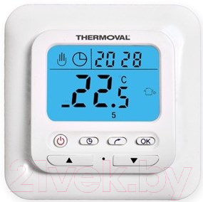 Терморегулятор для теплого пола Thermoval TVT 520
