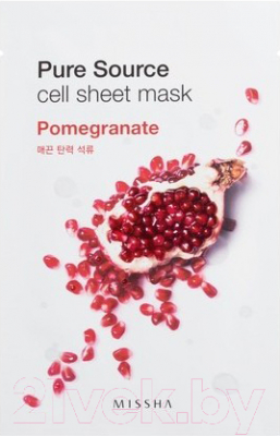 Маска для лица тканевая Missha Pure Source Pomegranate (21г)