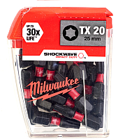 Набор бит Milwaukee Shockwave Impact Duty 4932430875 - 
