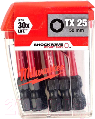 Набор бит Milwaukee Shockwave Impact Duty 4932430882