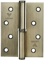 Петля дверная Lockit MS4030-1BB R AB 100x75x2.5 (правая) - 