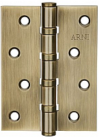 Петля дверная Arni 100x75 AB (врезные) - 