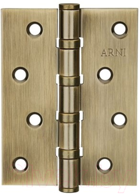 Петля дверная Arni 100x75 AB (врезные)