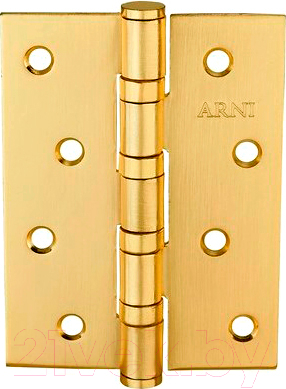 Петля дверная Arni 100x75 SB (врезная)