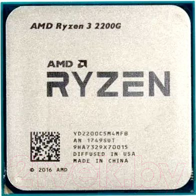 Процессор AMD Ryzen 3 2200G Box / YD2200C5FBBOX