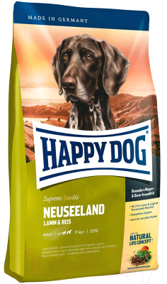Сухой корм для собак Happy Dog Supreme Sensible New Zealand Adult Lamb & Ricе (1кг)