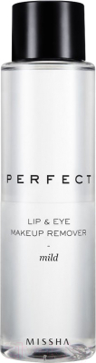 Лосьон для снятия макияжа Missha Perfect Lip&Eye Make-Up Remover Mild (155мл)