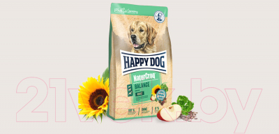 Сухой корм для собак Happy Dog NaturCroq Adult Balance (15кг)