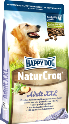 Сухой корм для собак Happy Dog NaturCroq Adult XXL (15кг)