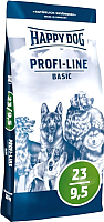 Корм для собак Happy Dog Profi-Line Basic 23/9.5 (20кг) - 