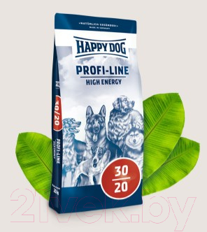 Сухой корм для собак Happy Dog Profi-Line High Energy 30/20 (20кг)