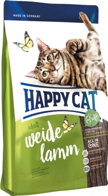 Сухой корм для кошек Happy Cat Supreme Weide-Lamm Farm Lamb (10кг)