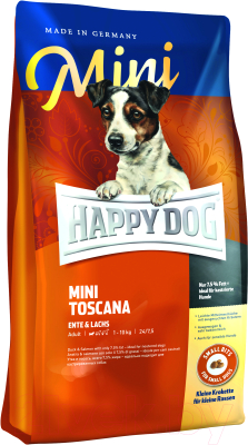 Сухой корм для собак Happy Dog Supreme Mini Toscana (4кг)