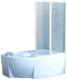Пластиковая шторка для ванны Ravak Supernova VSK2 Rosa 170 L (76LB010041) - 