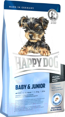 Сухой корм для собак Happy Dog Supreme Mini Baby & Junior (1кг)
