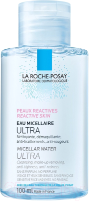 Мицеллярная вода La Roche-Posay Ultra для реактивной кожи (100мл)
