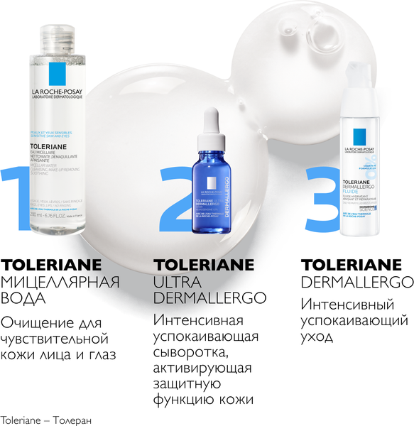 Мицеллярная вода La Roche-Posay Toleriane для чувствительной кожи (200мл)