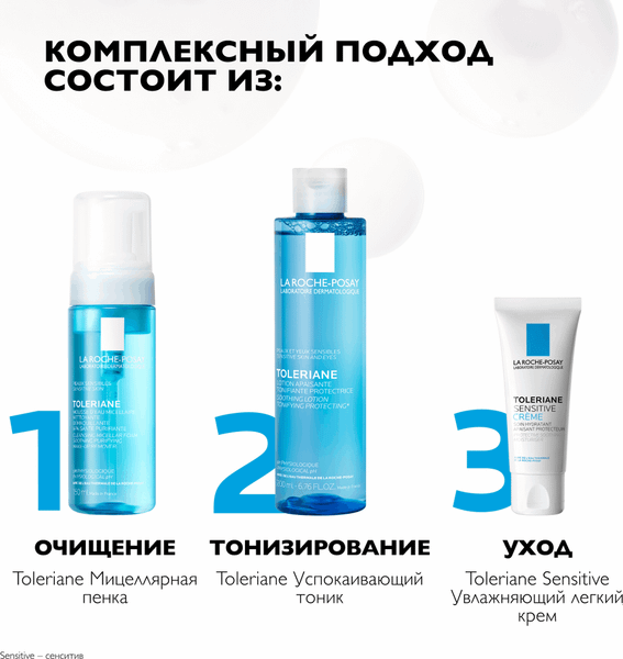Пенка для снятия макияжа La Roche-Posay Мицеллярная очищающая (150мл)