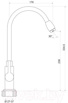 Комплект сантехники GRANULA GR-7801 + смеситель Yota 25-03/L (черный)