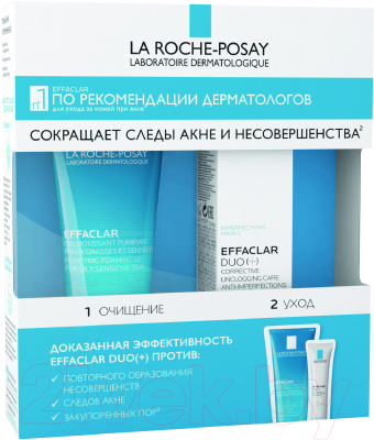 Набор косметики для лица La Roche-Posay Effaclar Duo+ крем 15мл + гель 50мл