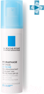 Крем для лица La Roche-Posay Hydraphase UV Intense Riche интенсивное увлажнение д/сухой кожи (50мл)