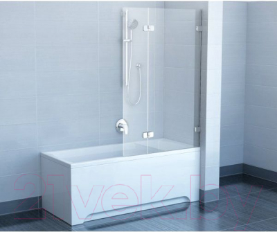 Стеклянная шторка для ванны Ravak Brilliant BVS2-100 L (7ULA0A00Z1)