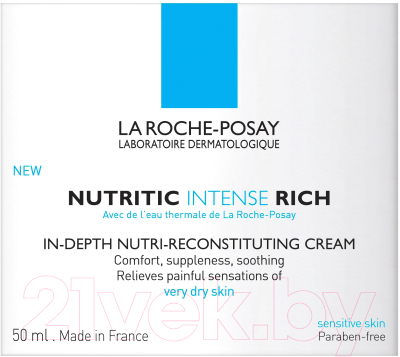 Крем для лица La Roche-Posay Nutritic Intense Riche для сухой кожи (50мл)