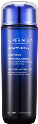 Набор косметики для лица Missha Super Aqua Ultra Waterful Set 2 - MISSHA Super Aqua Ultra Waterfull Active Toner (150 мл)