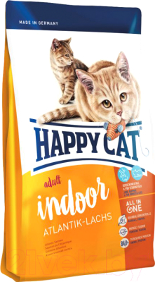 

Корм для кошек Happy Cat, Supreme Indoor Atlantik-Lachs Atlantic Salmon