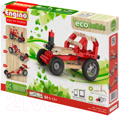Конструктор Engino Eco Builds Автомобили / EB10