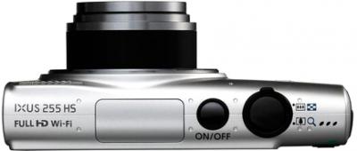 Компактный фотоаппарат Canon IXUS 225 HS (Silver) - вид сверху