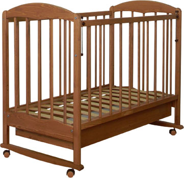 Детская кроватка СКВ 111116 (бук) - общий вид