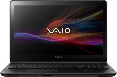 Ноутбук Sony VAIO SVF1521D1RB - фронтальный вид