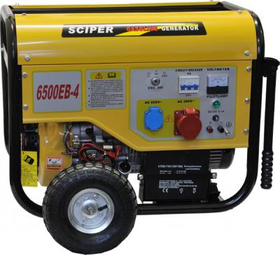 Бензиновый генератор Skiper LT6500EB-4 - общий вид