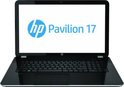 Ноутбук HP Pavilion 17-e004er (E0Z34EA) - фронтальный вид