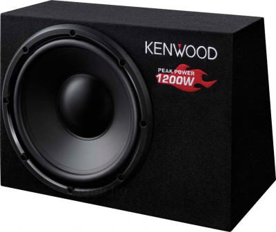 Корпусной пассивный сабвуфер Kenwood KSC-W1200B - общий вид