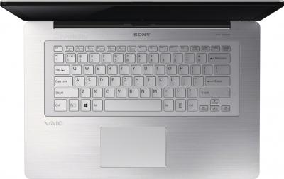 Ноутбук Sony Vaio SVF14N1J2RS - вид сверху