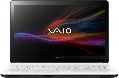 Ноутбук Sony VAIO SVF1521B1RW - фронтальный вид