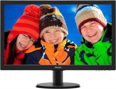 Монитор Philips 243V5LHAB/00 - фронтальный вид