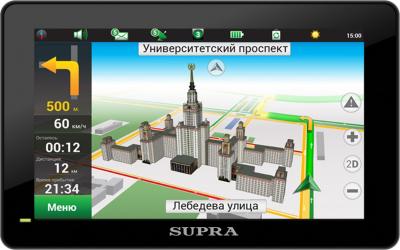 GPS навигатор Supra SNP-506AT - общий вид