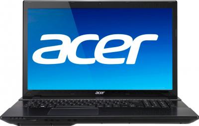 Ноутбук Acer Aspire V3-772G-54208G1TMakk (NX.M8SEU.012) - фронтальный вид
